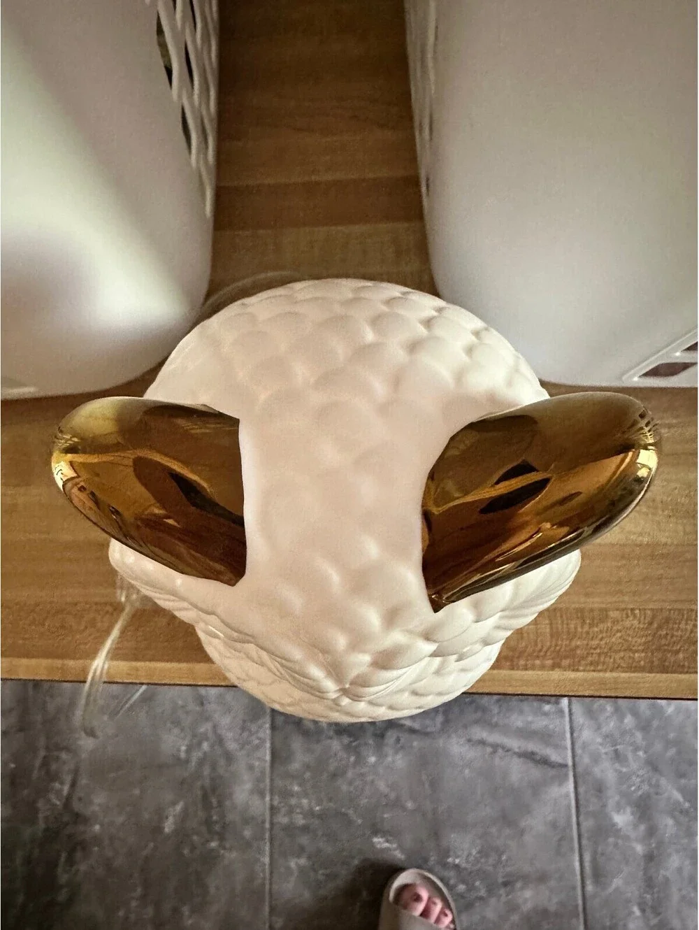 EUC Pottery Barn Kids Ceramic Owl Nightlight